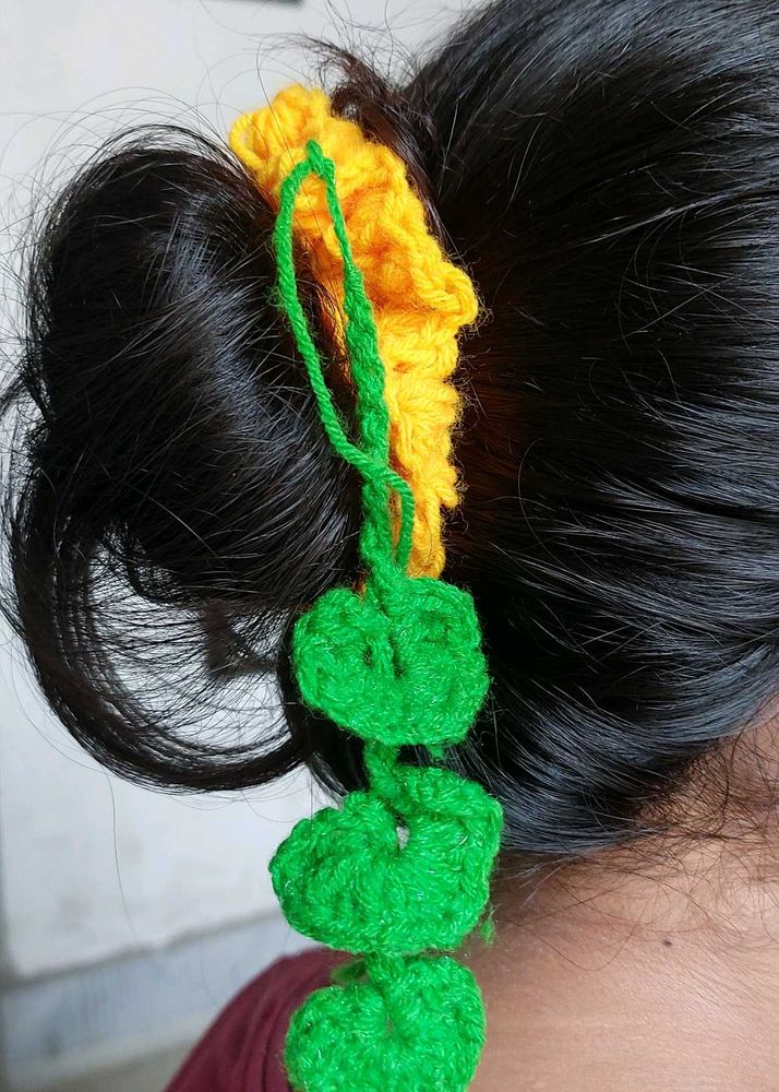 Handmade Crochet Hair Tie
