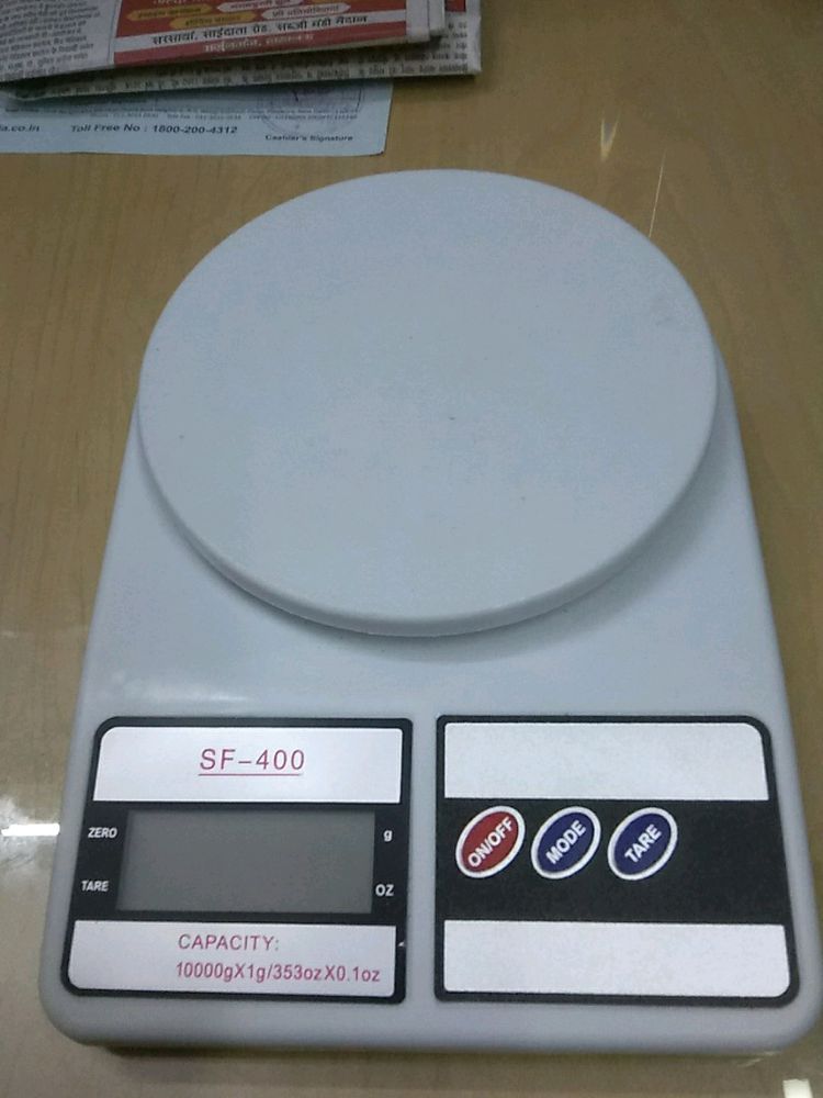 Electronic Kitchen Weighing Scale