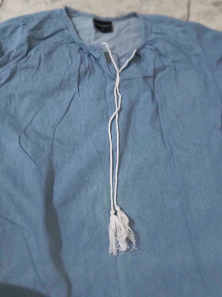 Denim Top. For Girl&#39;s