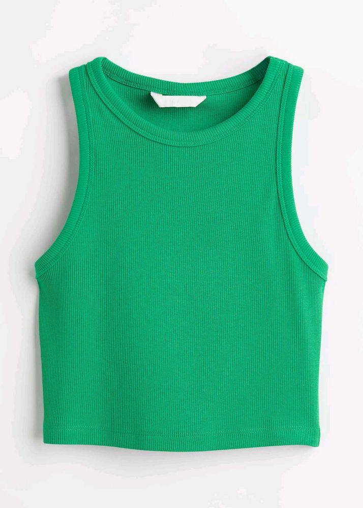 H&amp;M Green Tank Top