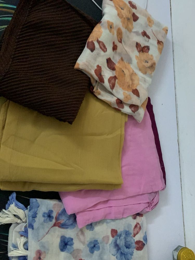 Scarves &amp; Stoles Bundle Of 5