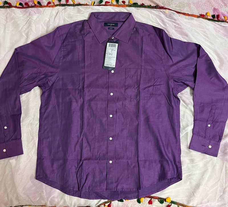 Peter England Slim Fit Shirt For Men