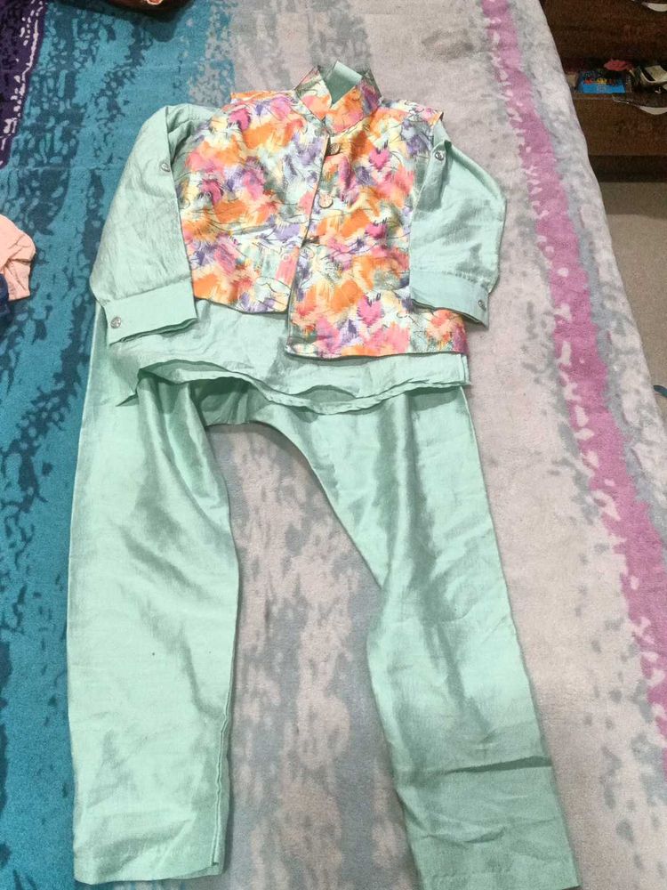 Kurta Pajama With Jacket