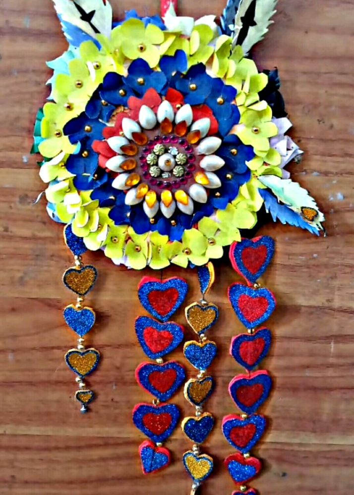 Handmade Paper Wall Hanging Zhumbar
