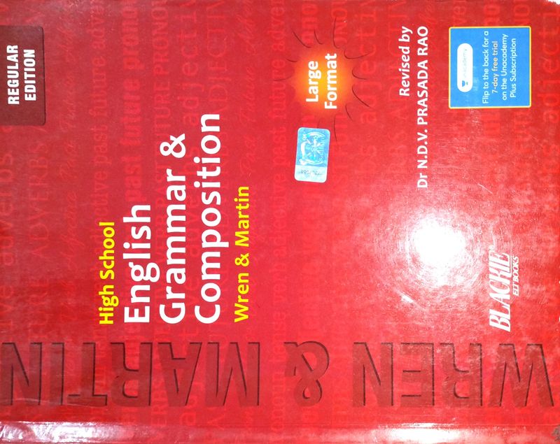 English Grammar And Composition Book For Class 9