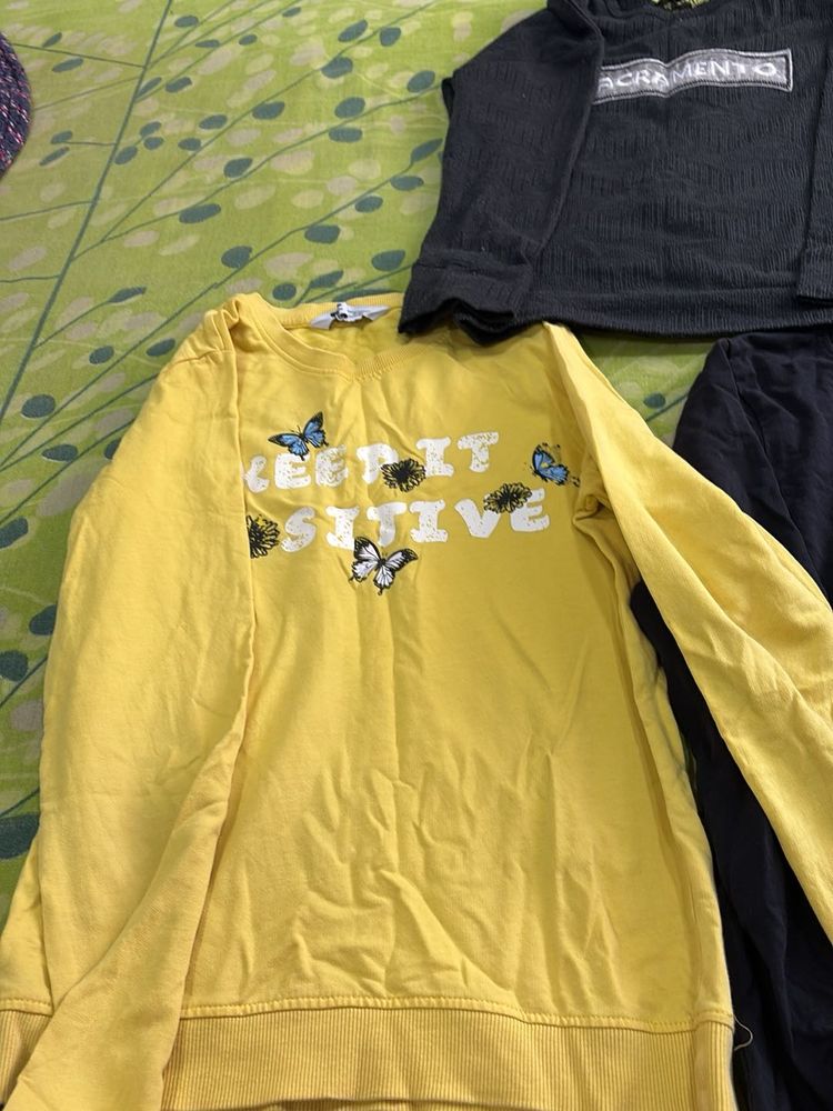 Cute Yellow Sweatshirt