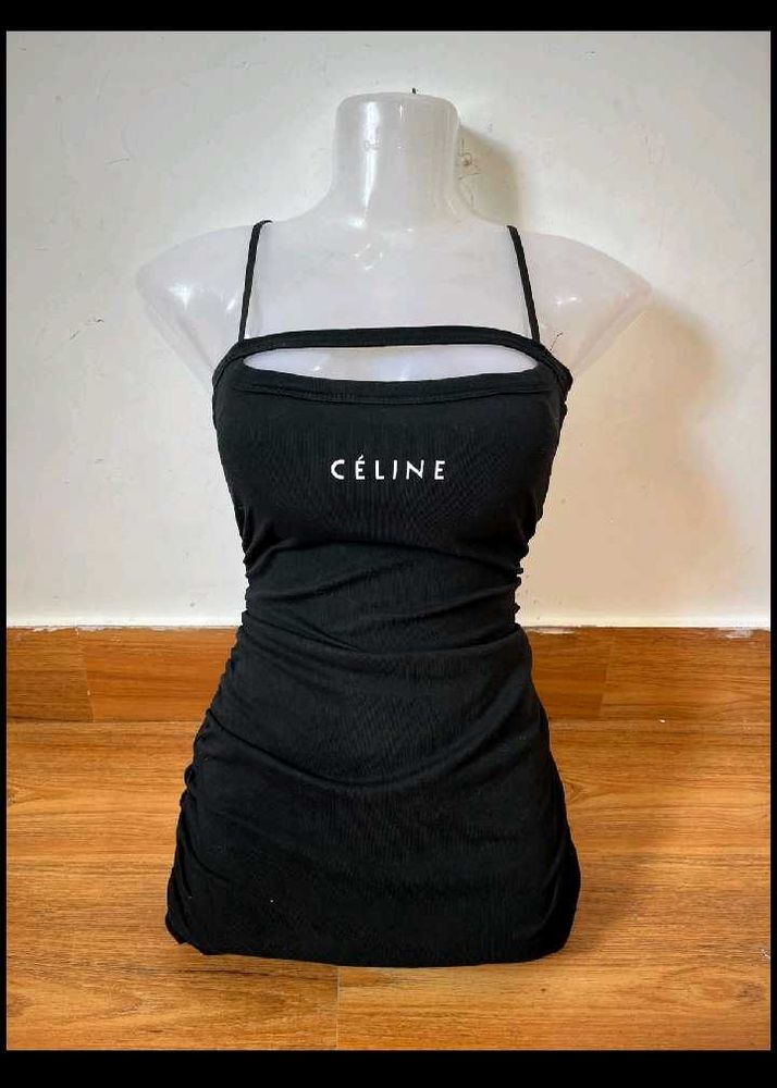 PADDED SIDE RUNCHED DREES