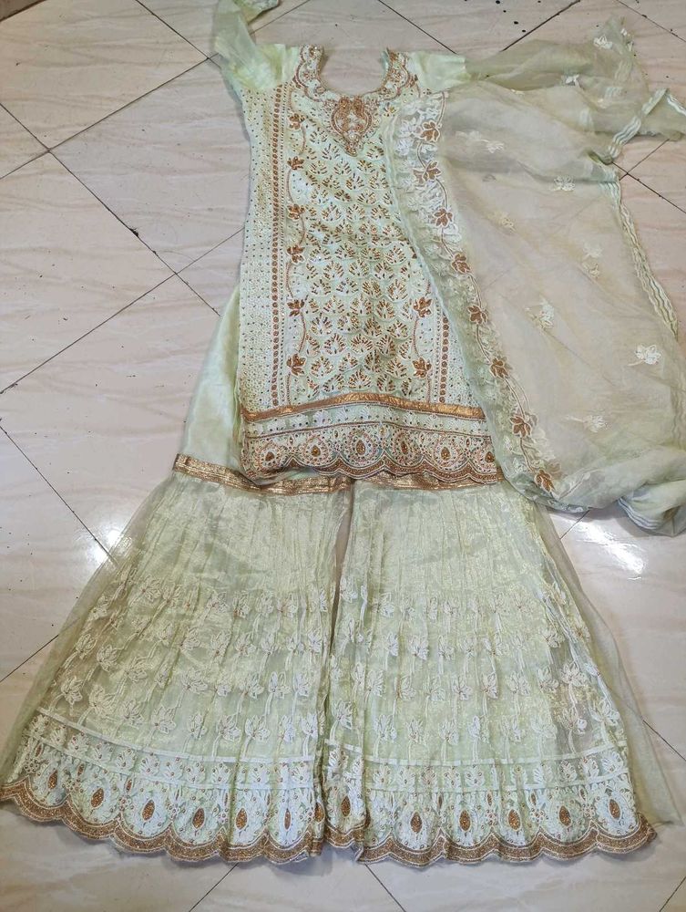 Plazo Set With Dupatta
