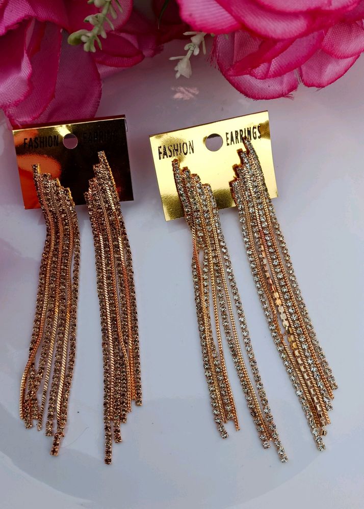 Big Black tassel earrings 🎀