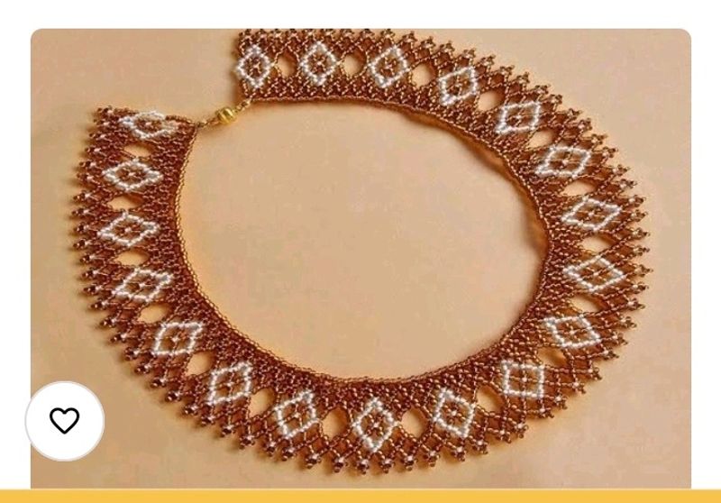 23.Handmade beaded necklace