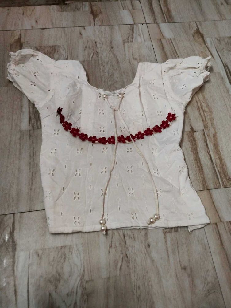 Cute White Top
