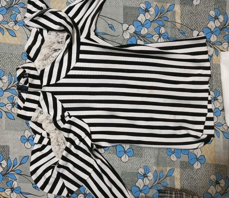 Black And White Top