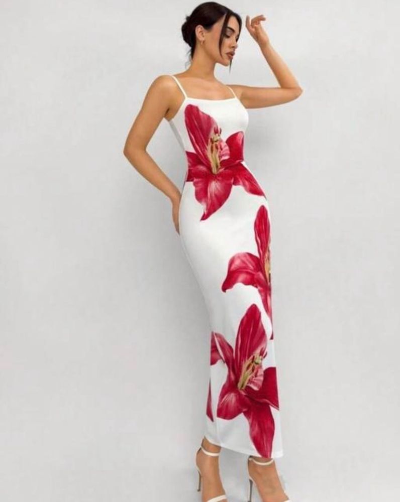 Floral Bodycon Dress