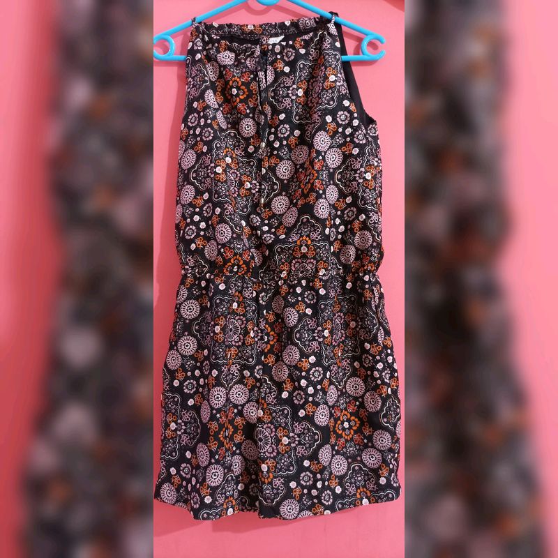 Jumpsuit Bust Size :- 34  Lenght :- 80 cm