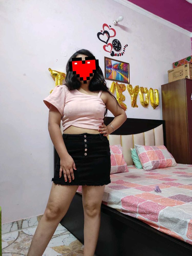Crop Top One Shoulder