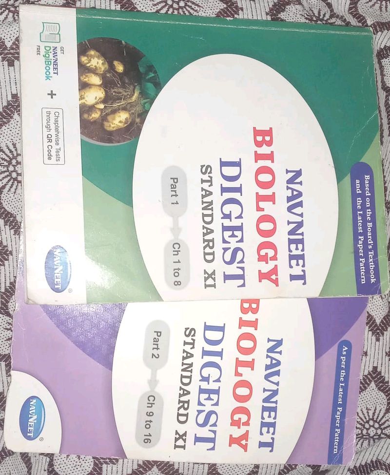11thPART 1&amp;2 NAVNEET BIOLOGY DIGEST