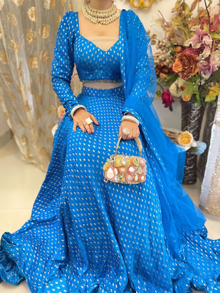 Blue Lehenga Choli