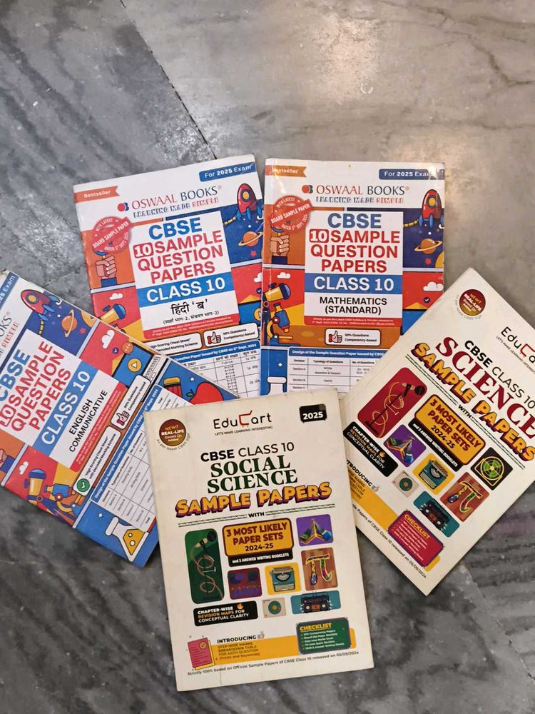 Class 10 Sample Papers COMBO (All Subjects Include