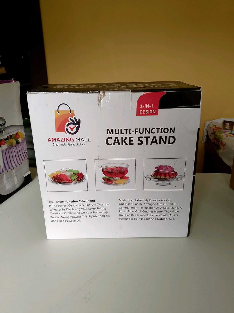 Multi-Function Cake Stand