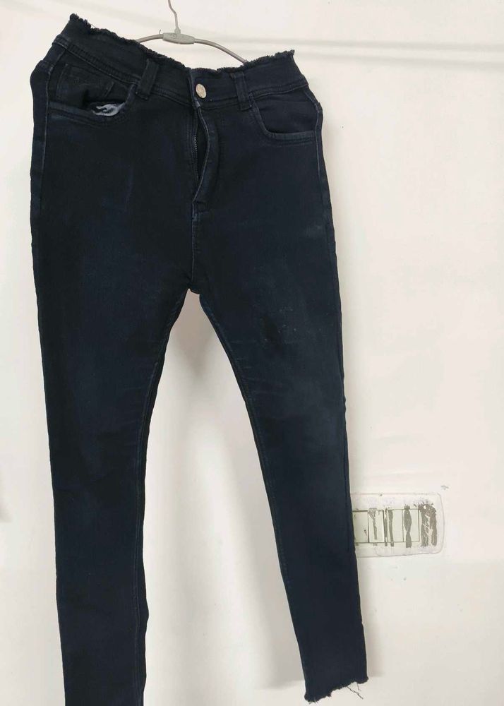 Dark Wash Denim Jeans