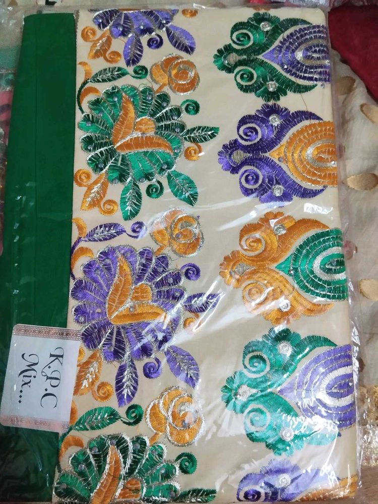 Embroidered Dress Material
