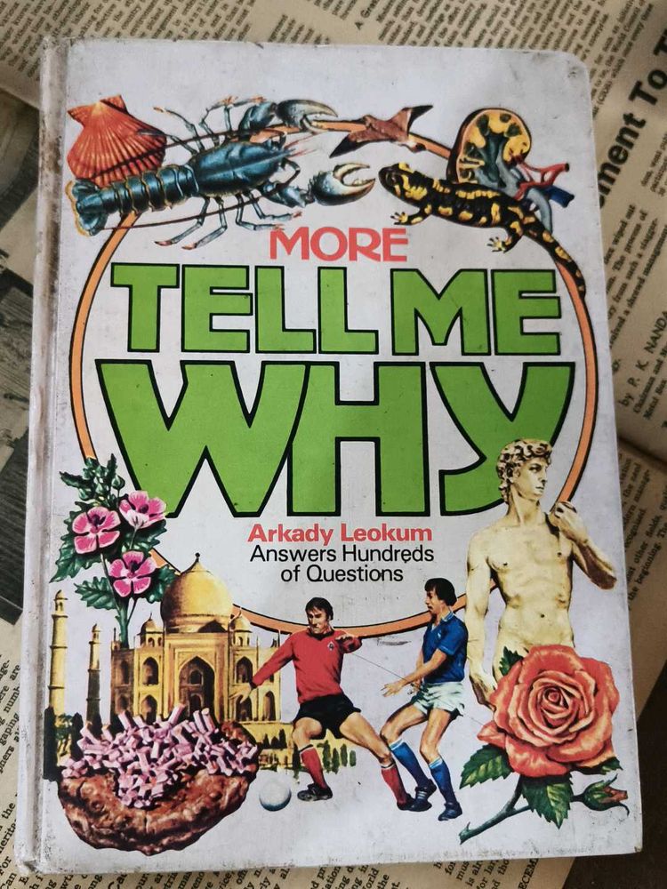 &#34;More Tell Me Why&#34; Vintage Kids&#39; Book