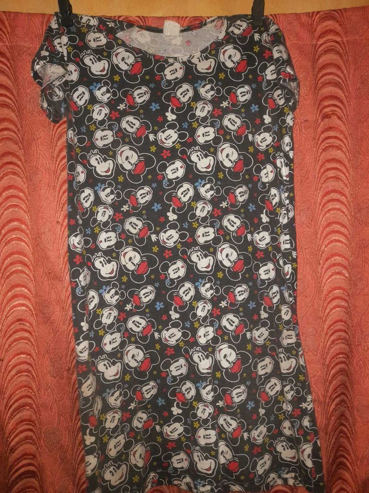 Night Wear Black Dress