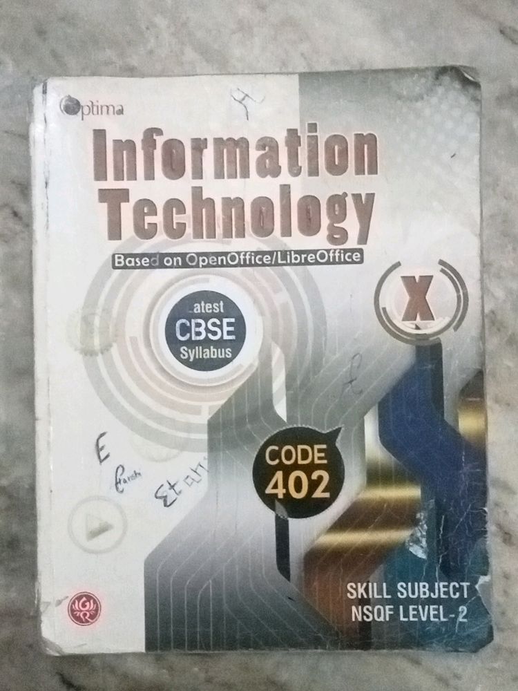It Book Class 10 Code 402