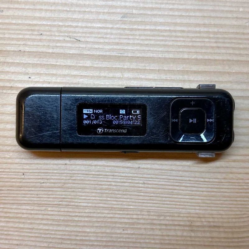 Transcend 8GB USB mp3 Player With Voice Recording
