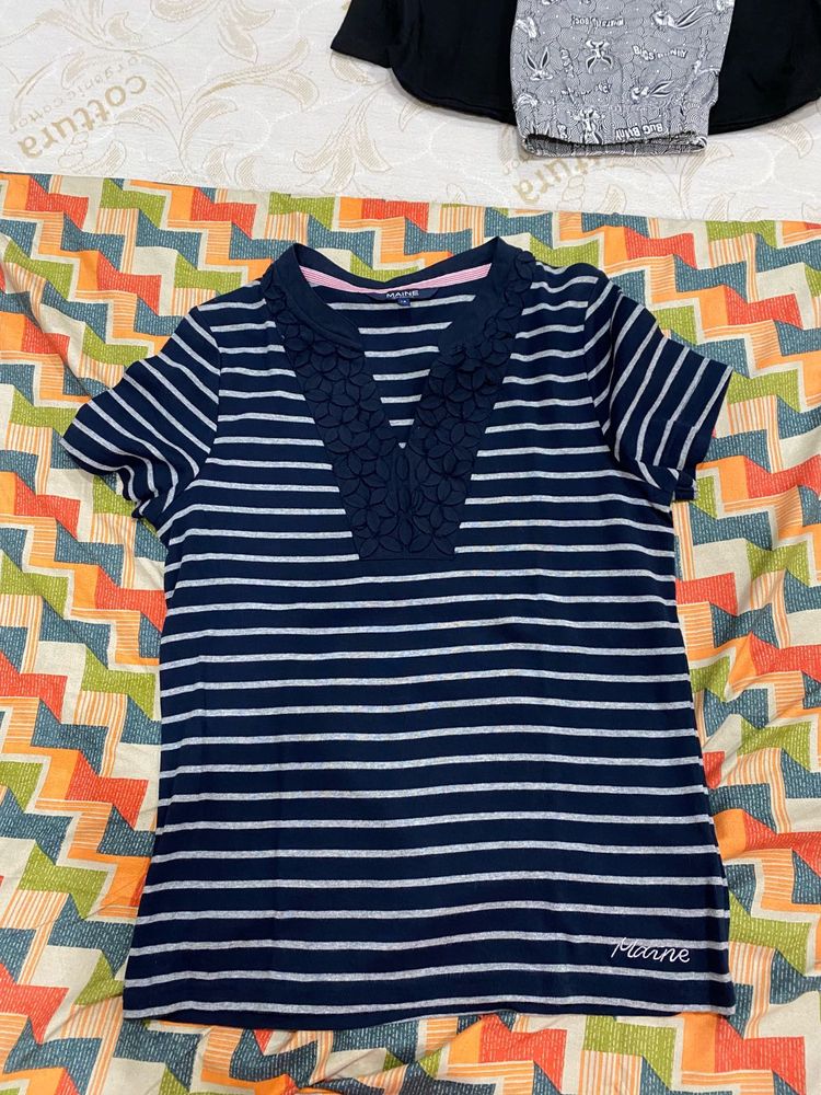 Striped Navy T-Shirt