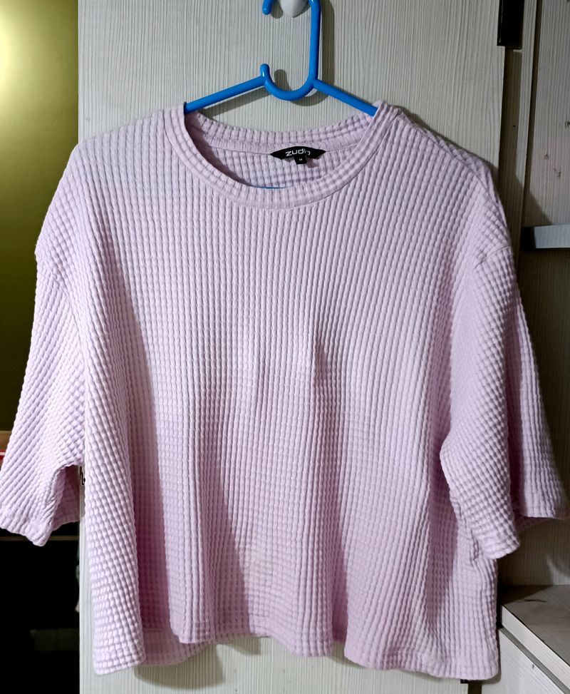 Zudio Oversized Top With Surprise Freebie