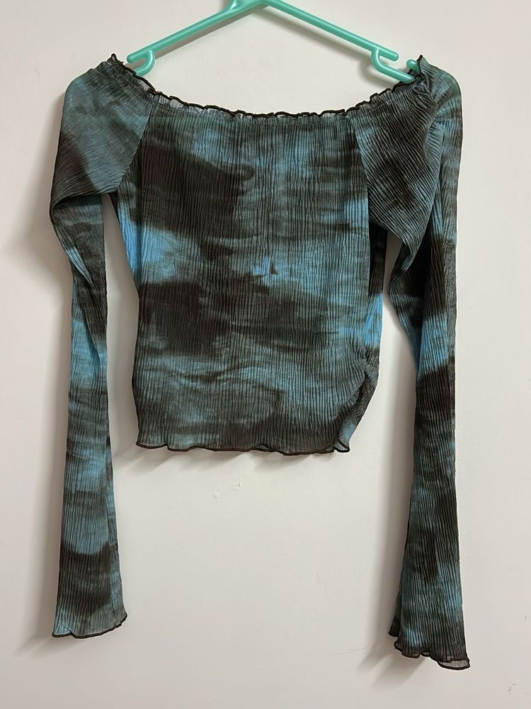 Tie-dye Long Sleeve Top (Never Worn)
