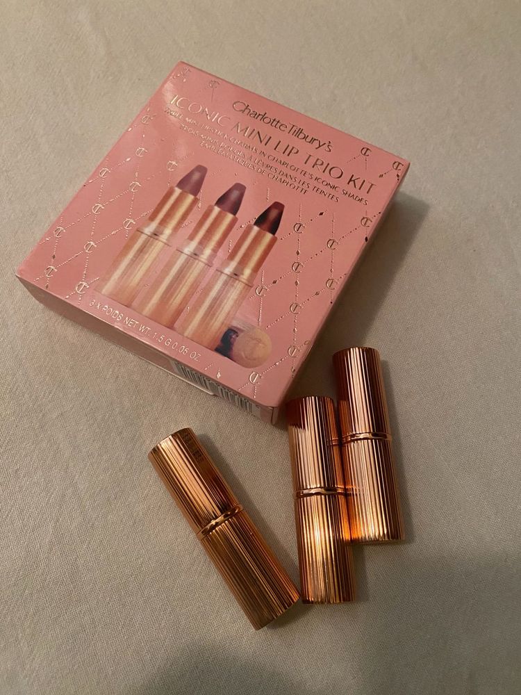 Charlotte Tilbury mini Lipo Trio
