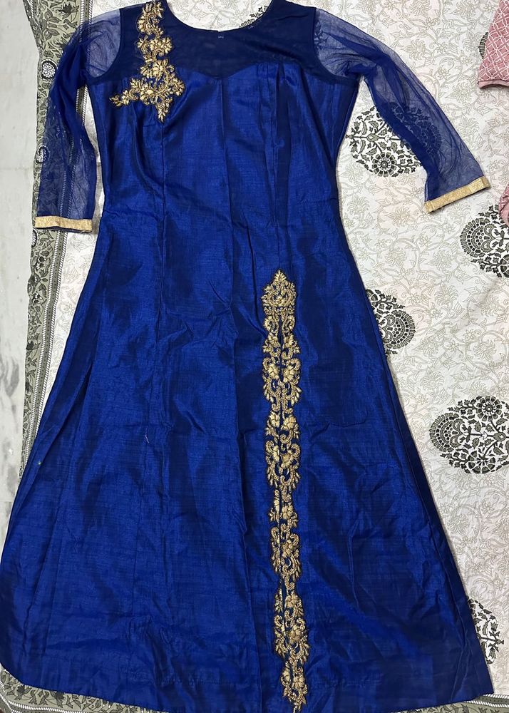 Blue Party Gown
