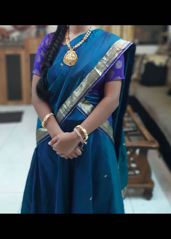 Pretty Pure Silk South Indian Lehenga ✨
