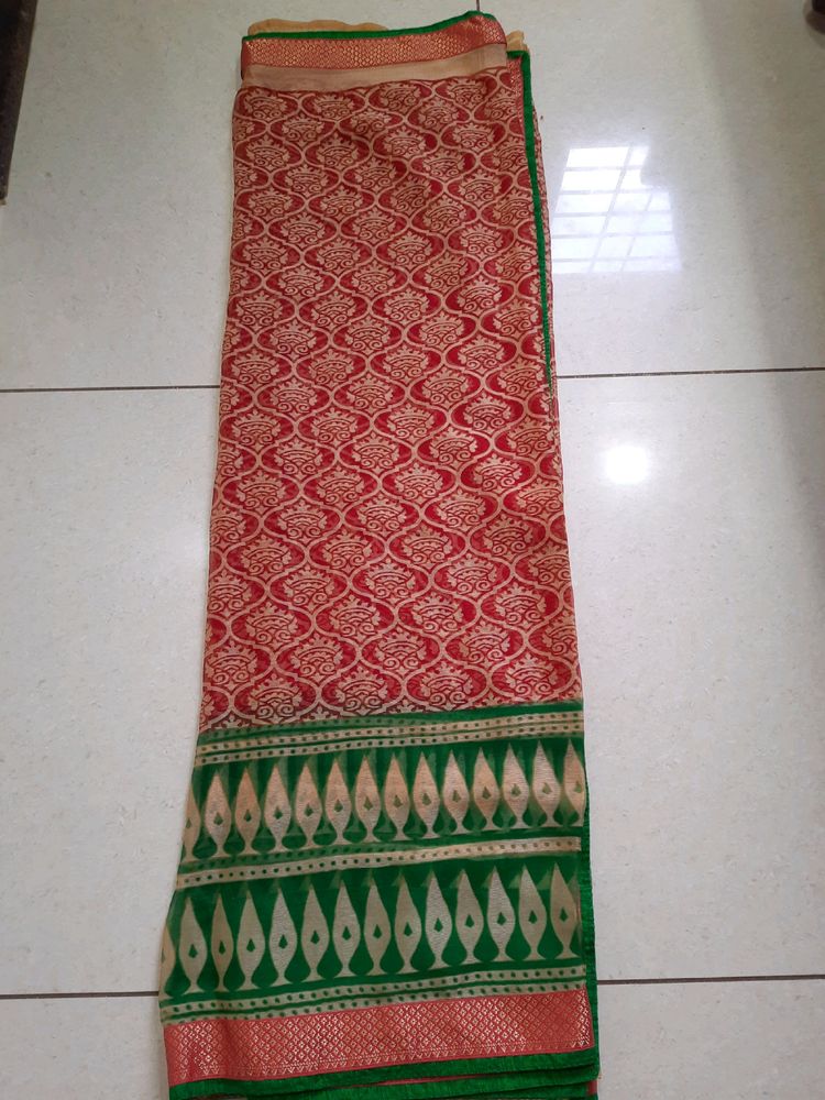 Braso Double Colour Saree
