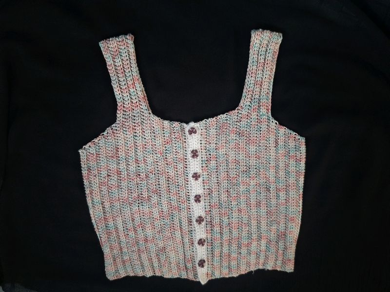 100% Cotton Handmade Croptop