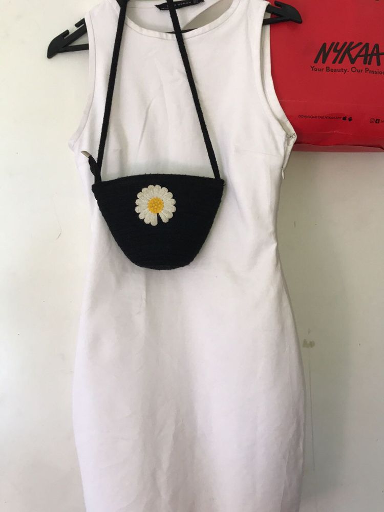 Zara Woman White Dress