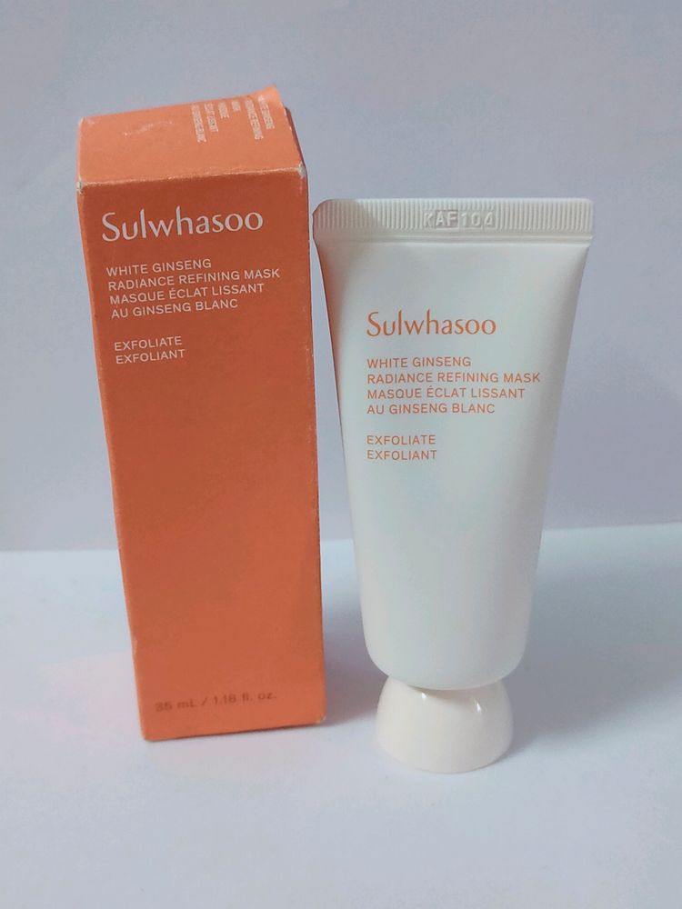 Sulwhasoo Face Scrub And Mask