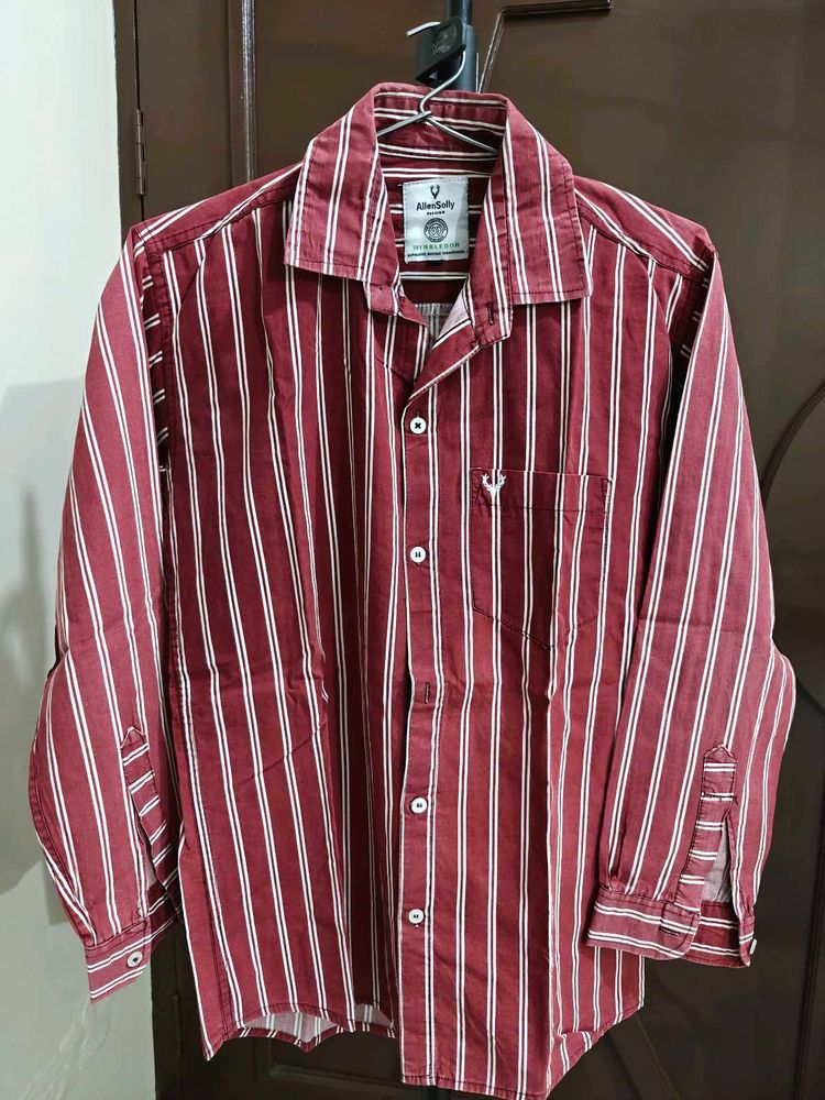 Maroon lining Shirt Quality Is Very good