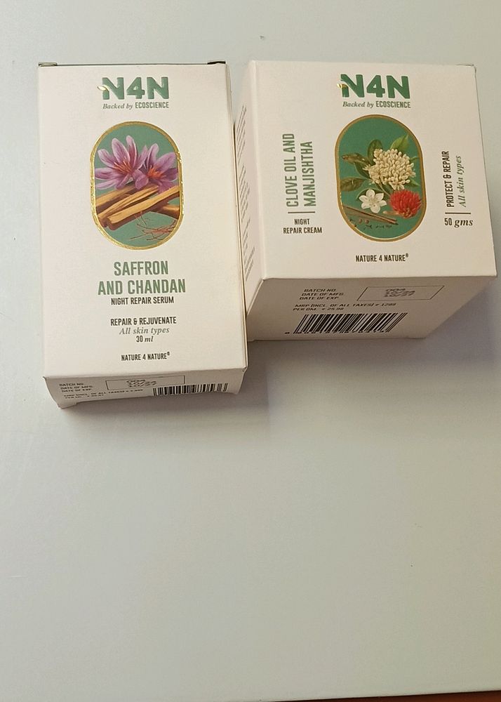 Combo Of N4N Serum And Cream
