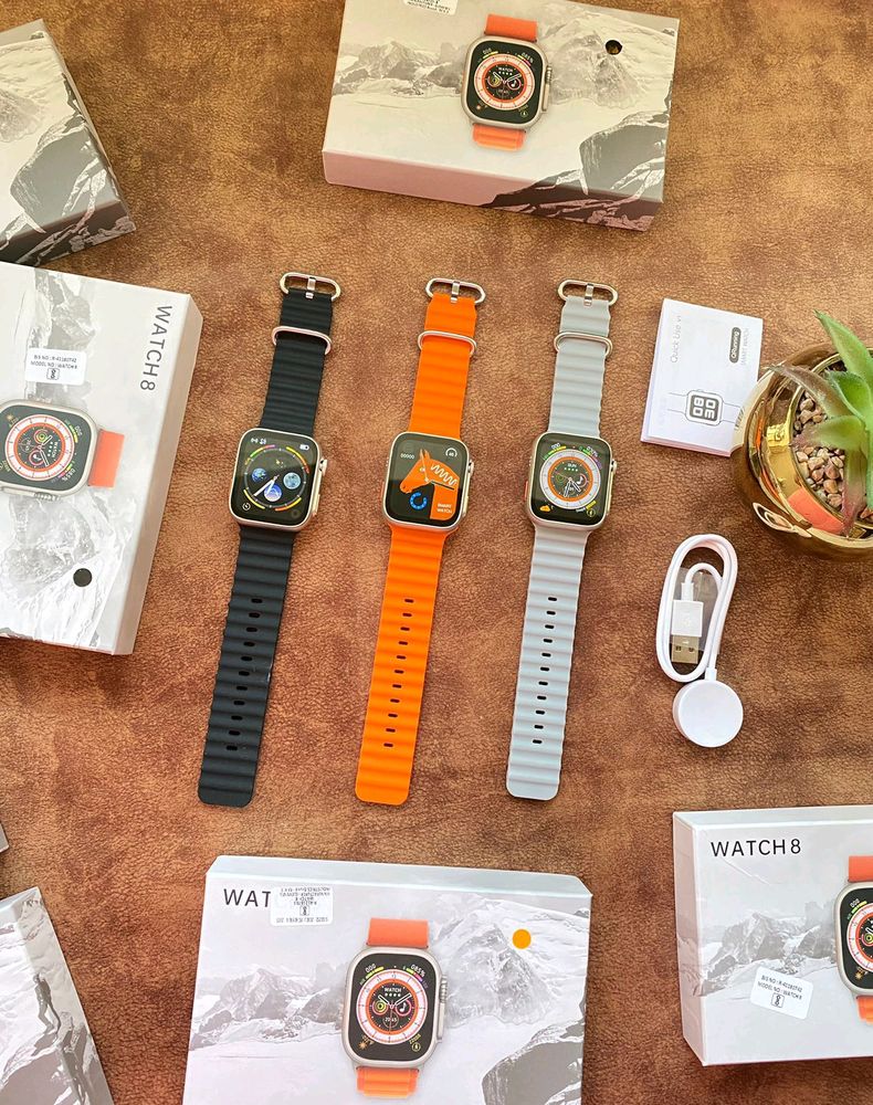 *Extra Ordinary Quality Watch 8 Ultra**🔥 SMART WATCH 8 ULTRA 🔥*_[New Smart watch in India]