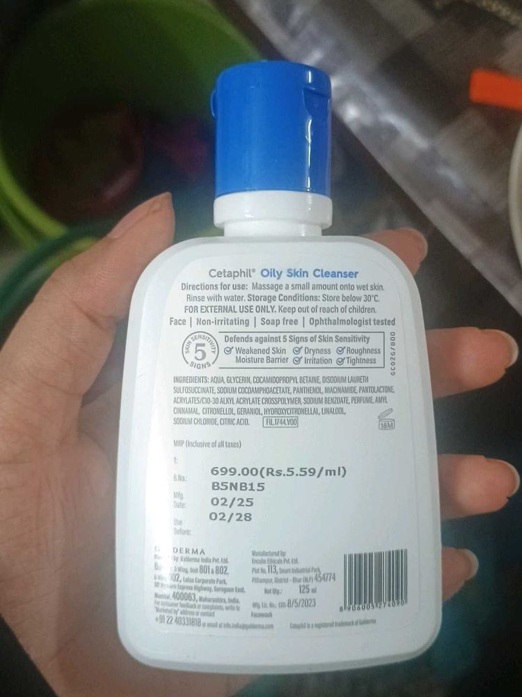 Cetaphil Oily Skin Cleanser