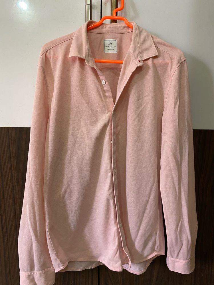 Pink Formal Shirt
