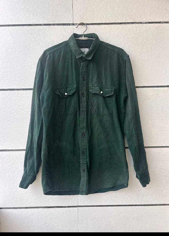 Green Long Sleeve Shirt