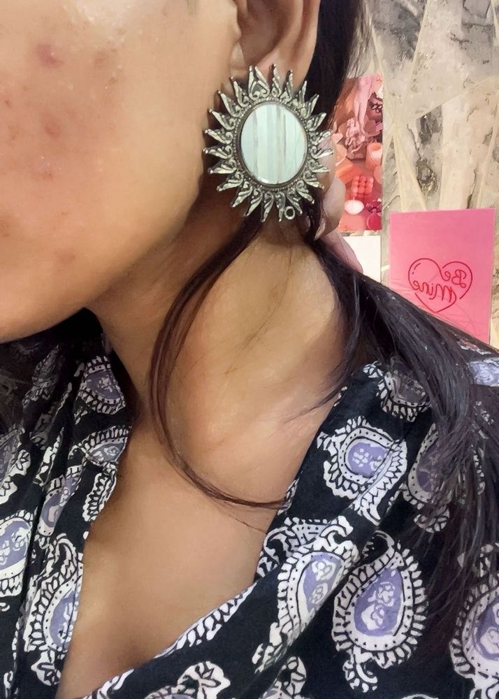 Oxidised Earrings