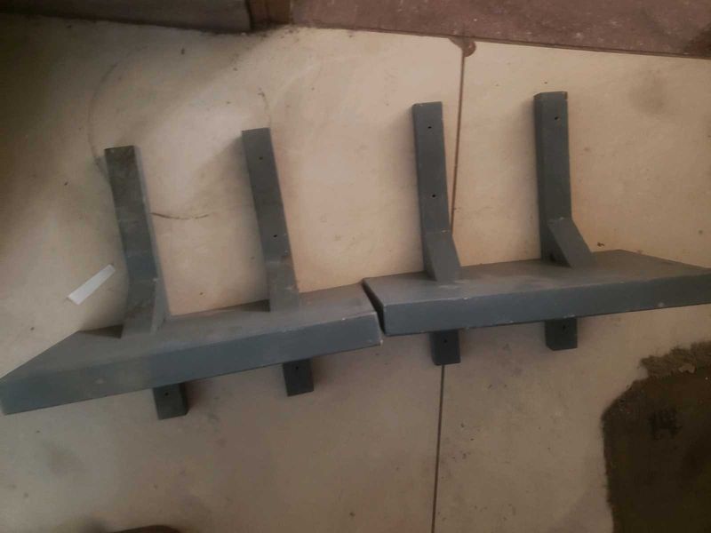 Vintage Wooden Wall Stands Racks
