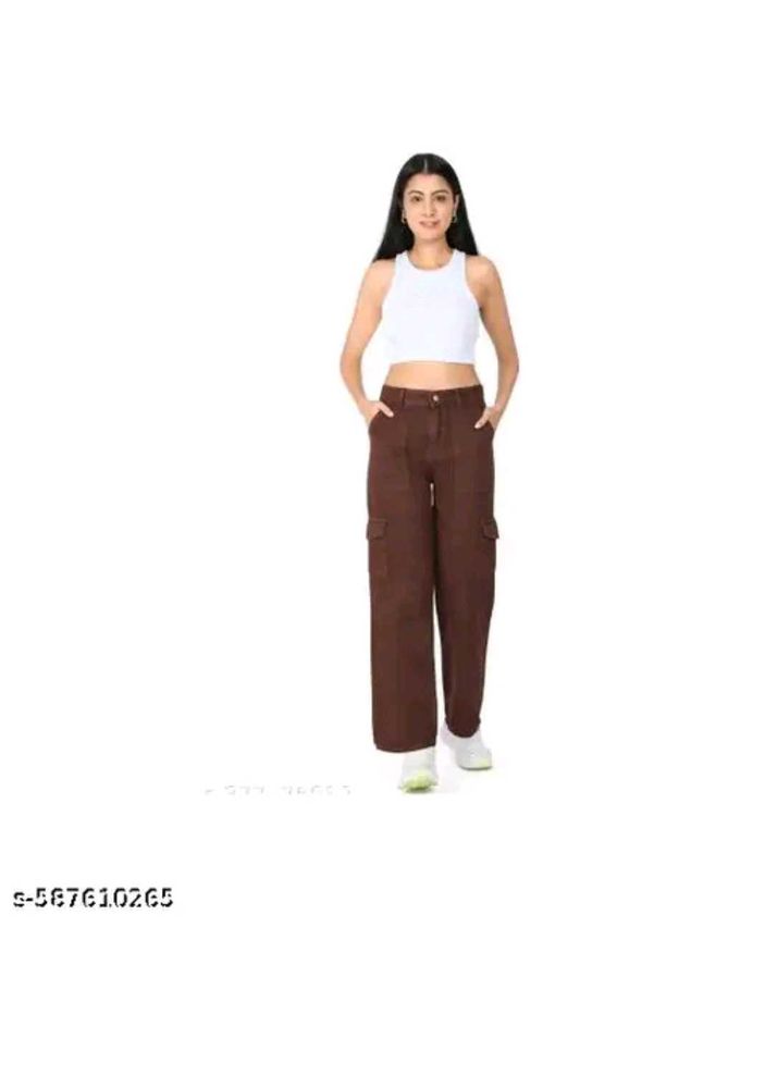 Brown Cargo Pants