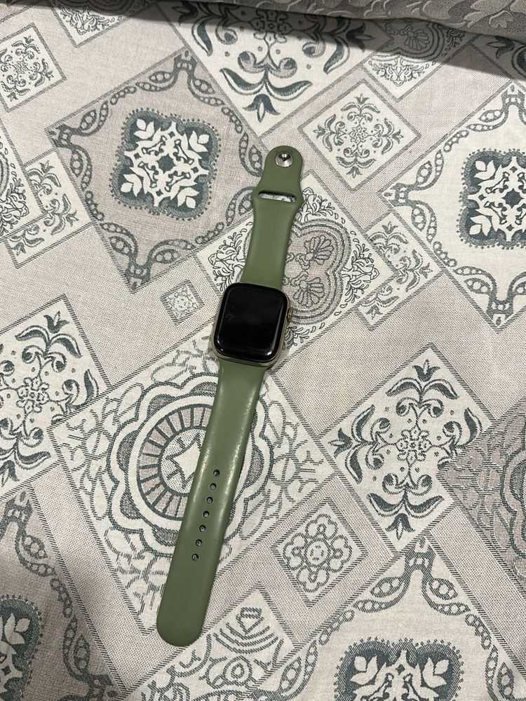 Apple Watch Series 7 Stainless Steel Gold