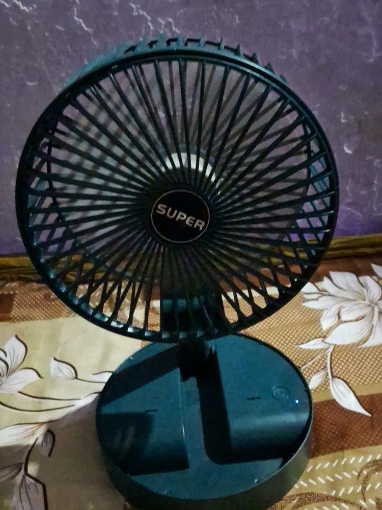 Portable Fan In Best Price With 7200ah Battry